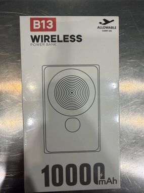 *NEW* in Box Kesguar B13 Wireless Charging Power Bank - 10000mAh - Pink